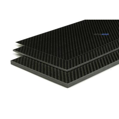 CFK - Carbon Platte, Abm.:  300x200x2mm