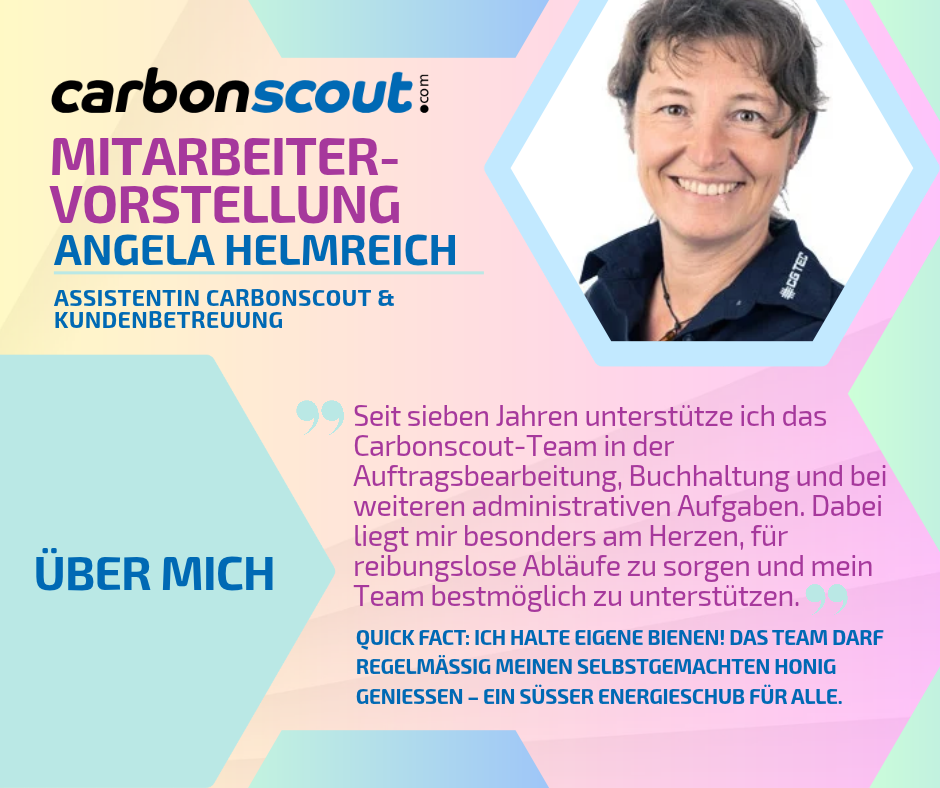 Angela Helmreich � Kundenbetreuung und Administration bei Carbonscout