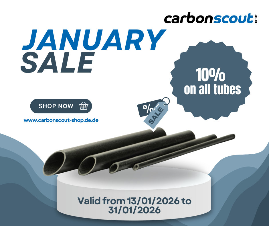 January Sale � 10% off all tubes at Carbonscout