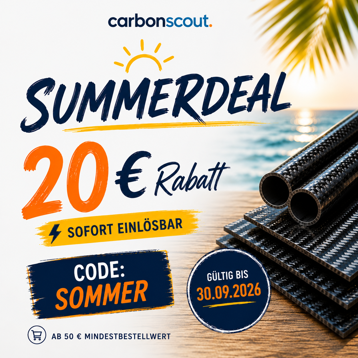 Carbonscout Sommerdeal � 20 Euro Rabatt