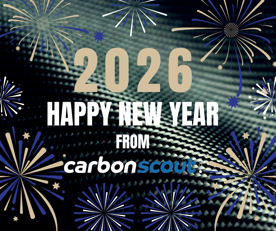 Happy New Year 2026 vom Carbonscout-Team