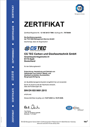 CG TEC Carbon und Glasfasertechnik GmbH Zertifikat-ISO-9001 Zertifikat-ISO-9001 PDF