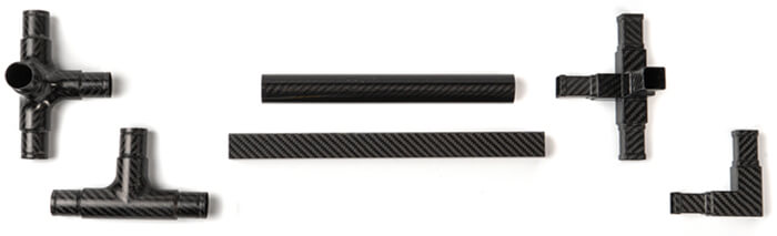 Carbon Profile und Verbinder 