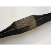 Carbon CFK-UD-Flexschlauch, Flachbreite: 10 mm - 4413