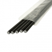 GFK - Glasfaser Stab �3 mm pultrudiert, schwarz eingef�rbt, 1000 mm