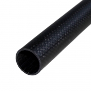 CFK - Carbon Rohr CG UHP - TUBES gewickelt �45� 28x24x2030 mm Leinwand-Wickeloberfl�che