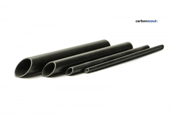CFK-Rohr 6,0 x 4,0 x 1000 mm  Carbon-Rohr Rundrohr Kohlefaser Carbonfaser 