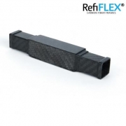 CFK-Carbon RefiFLEX Verbinder 2-Wege f�r 25x25 mm Vierkant