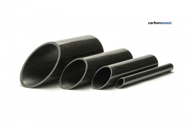 CFK Carbon Rohr 60mm x 55mm x 2 m Wickeloberfläche