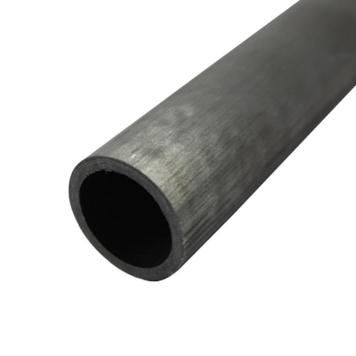 CFK - Carbon Rohr gewickelt 7x5-50x48x1000 mm geschliffen und lackiert