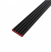 CFRP carbon rod ground and painted with varnish � 10 x 760 mm