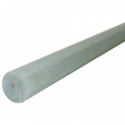 GFK - Glasfaser Stab geschliffen � 25 mm L�nge 600mm mit CU-Litze