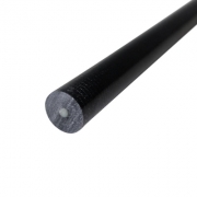 GFK Set 25 Stk. Glasfaser Stab ungeschliffen Ø 3 x 775 mm schwarz eingefärbt