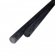 GFK - Glasfaser Stab pultrudiert � 16 mm , L�nge 750 mm anthrazit eingef�rbt