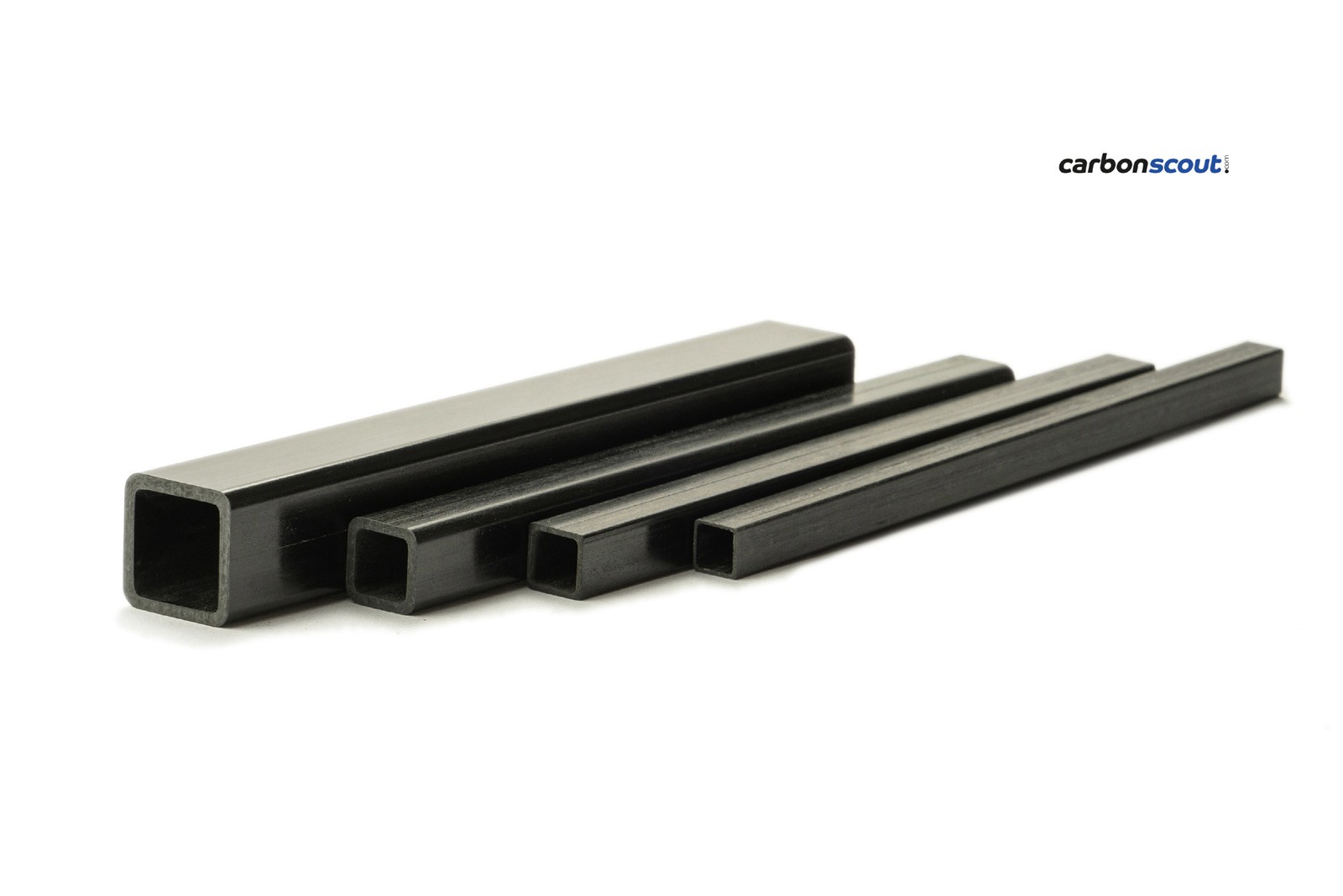 SOFIALXC Kohlefaser-Vierkantrohr – 8x8 Mm, 6x6 Mm Innen, 500 Mm, 2 Stück, Für Quadcopter, RC, Sport, Industrie