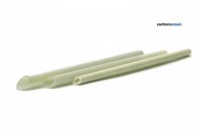 GFRP tube 15 x 12 x 2000 mm white pultruded