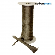 BFRP - Basalt braided tape width 17 - 48 mm - 7455 - 10 meters