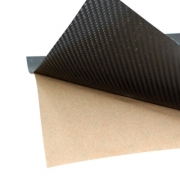CFK Carbon-Folie 400x500x0,2 mm selbstklebend