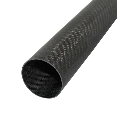 Flechtschlauch Carbon Cfk Rohr Kohlefaser Schlauch Durchmesser 70 mm bei 45° 