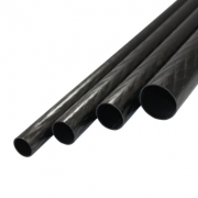 CFK - Carbon Rohr  34x32x830mm Pullwinding au�enliegend - Set mit 10 St�ck 