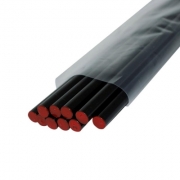 CFRP carbon rod ground and painted with varnish � 10 x 760 mm, set with 10 pieces