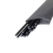 GFRP fibreglass rod pultruded � 4 mm, length 900 mm dyed black, set with 50 pieces