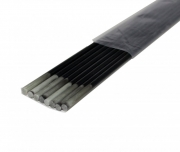 GFK - Glasfaser Stab konisch geschliffen/schwarz lackiert  � 8 x 3 x 1800mm, Set mit 10 St�ck